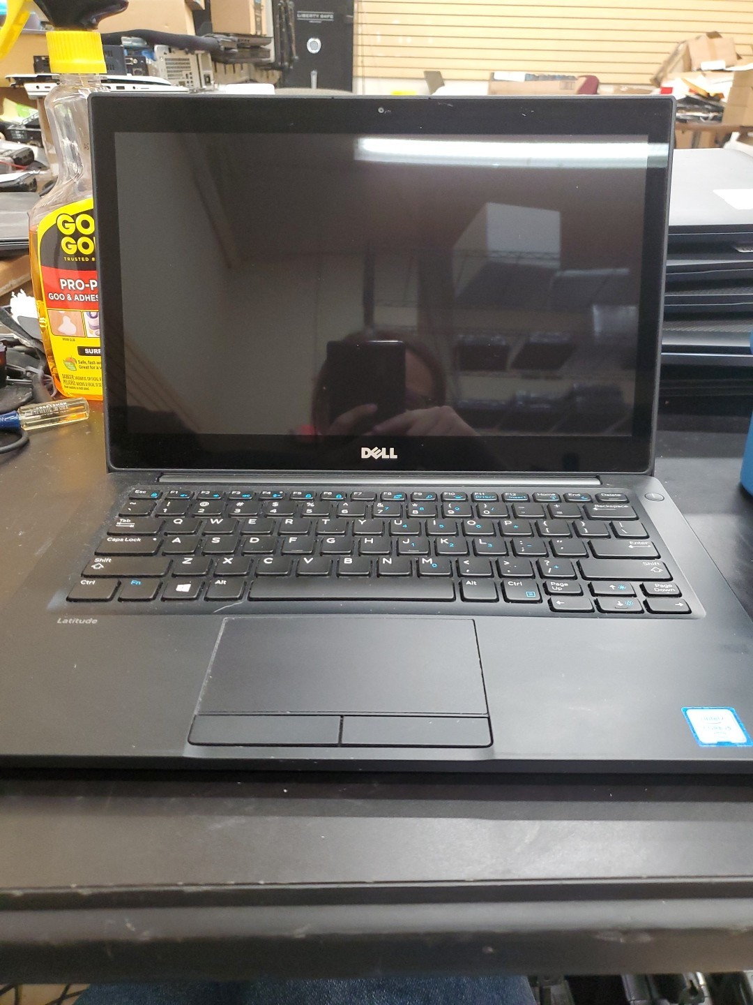 Dell Latitude 7280 Touchscreen 256GB SSD, i5-6300U 16GB Laptop 71625-2 K Poor KB