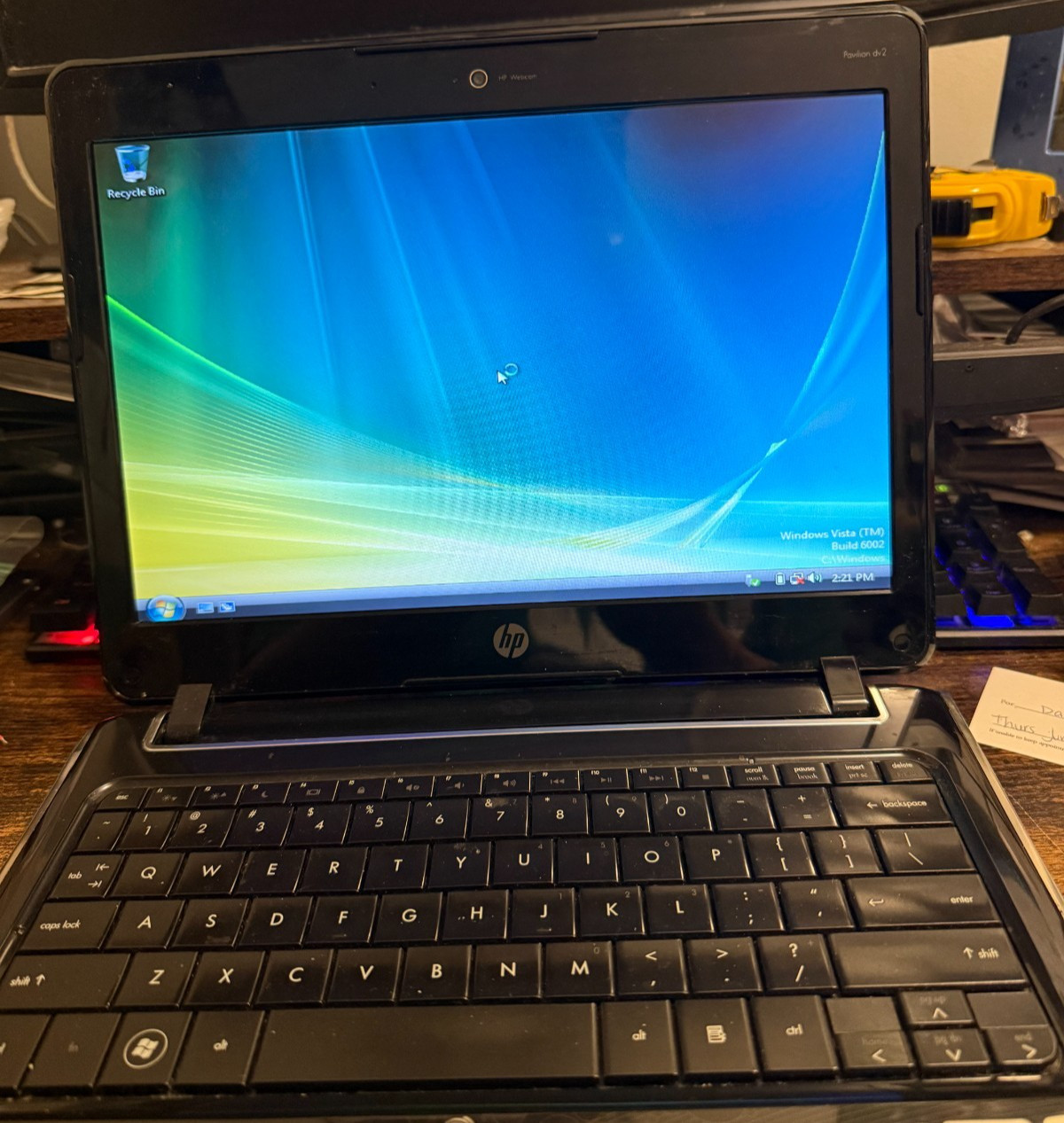 Nice! HP PAVILION dv2-1039wm 500GB HDD 12.1″ 4GB Ram, read free ship