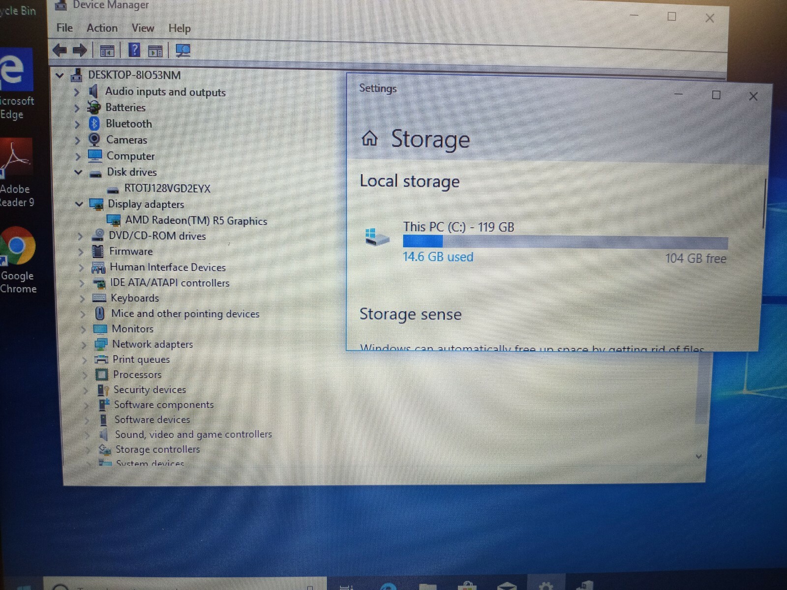 Lenovo IdeaPad 130-15AST 15.6″ Laptop AMD A9-9425 3.10GHz 4GB 128GB SSD BT Win10
