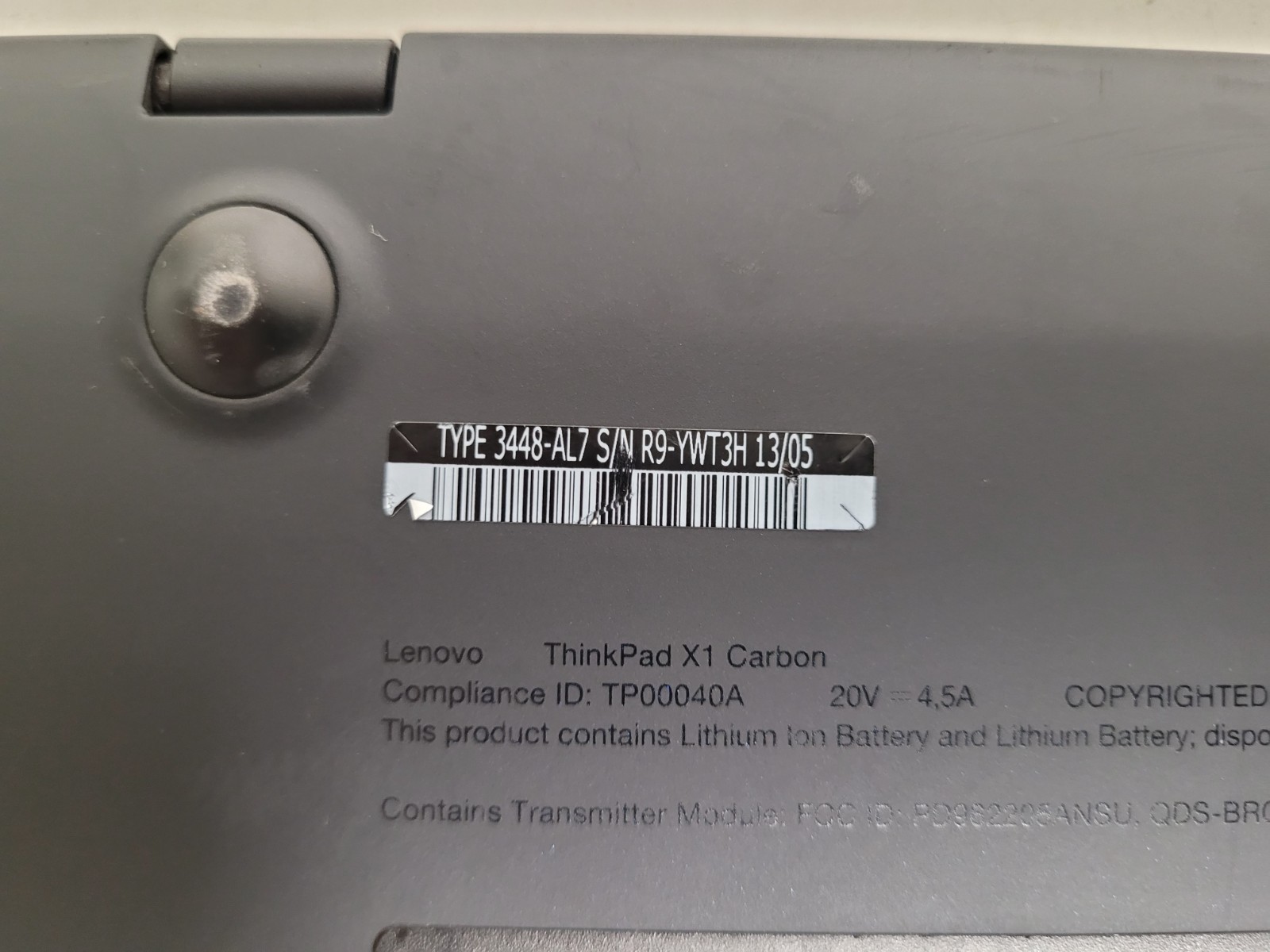 Lenovo ThinkPad x1carbon i5-3427u 1.8ghz 4 gb ram 128gb ssd *Parts read R9YWT3H