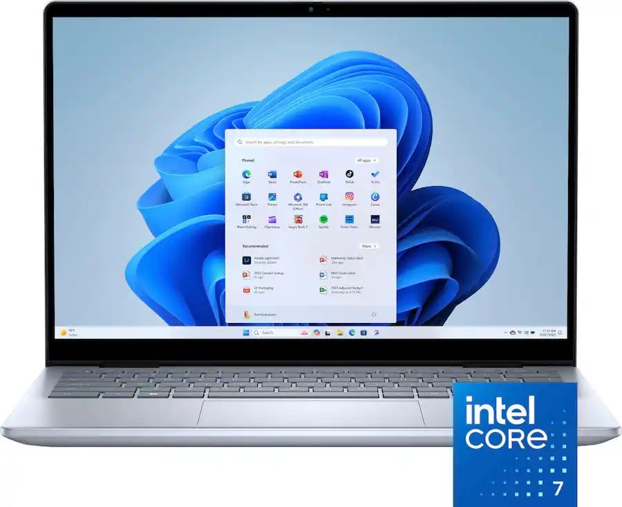 Dell Inspiron 7440 – FHD+ Touch – Core7 150U – 16GB RAM – 1TB SSD – Ice Blue