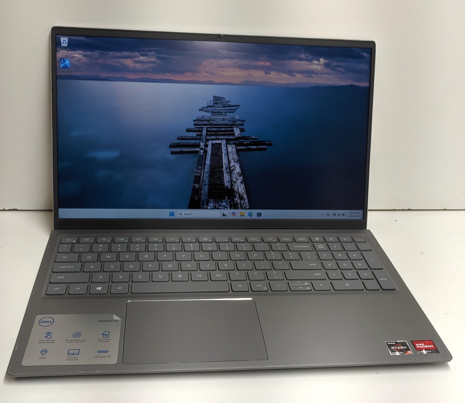 Dell Inspiron 5515 FHD Laptop, 15.6in R5-5500U, 16GB, 512GB