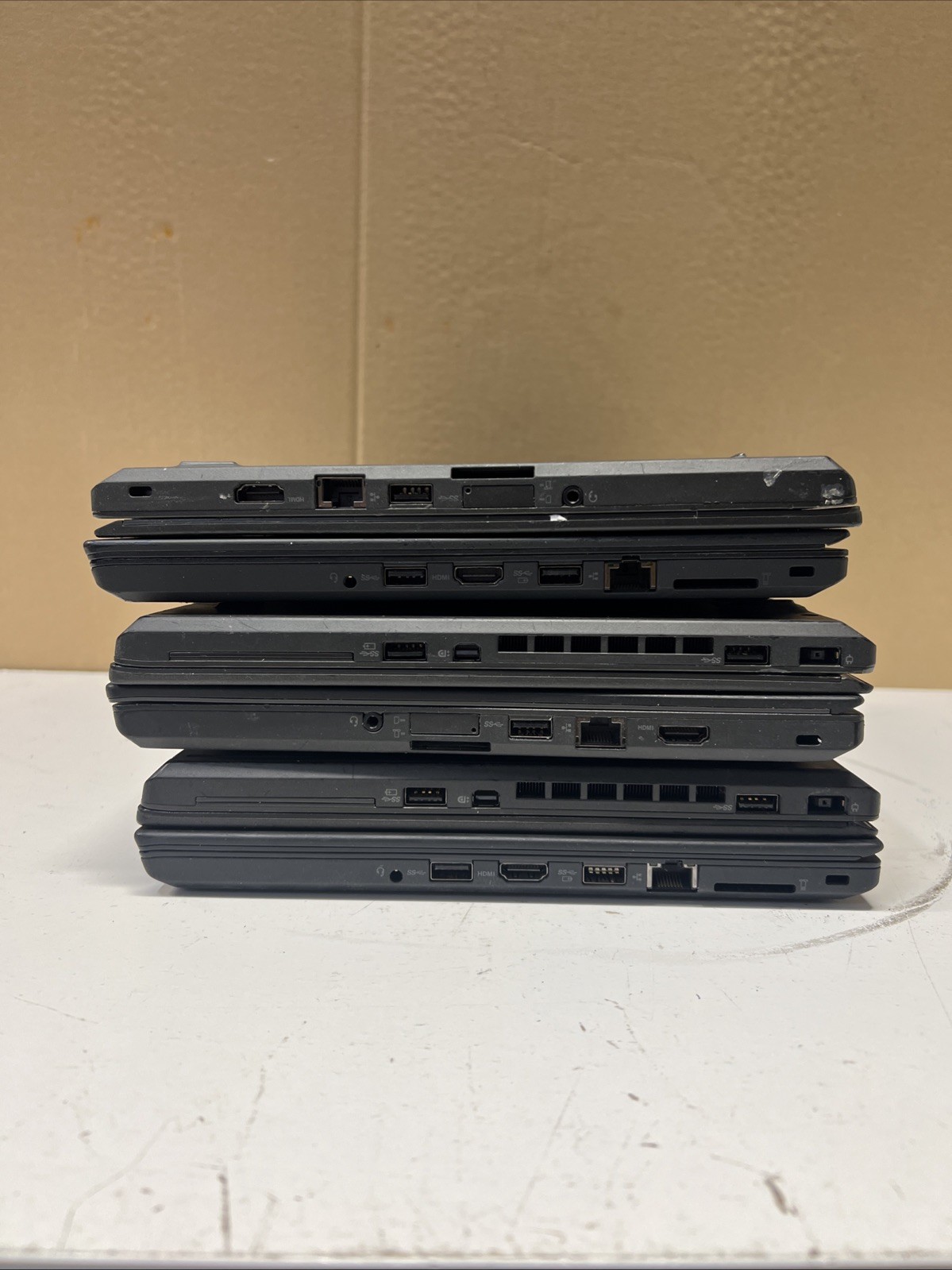 Lot of 6 Lenovo ThinkPad E560 E570 Laptops | Intel Core i5-6th Gen | 8-16GB RAM