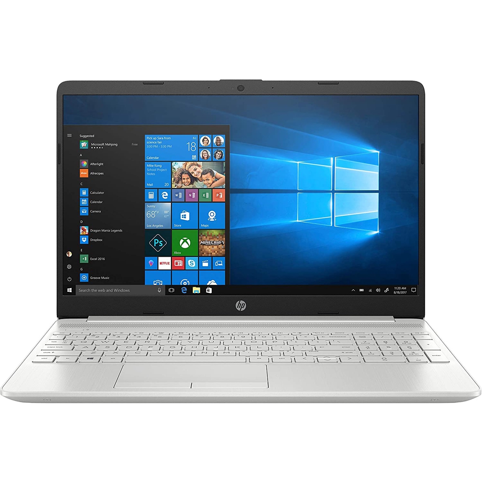 HP 15-dw0045nr 15.6″ HD LED Laptop Intel i5-8265U 8GB 256 GB SSD W10H C Grade
