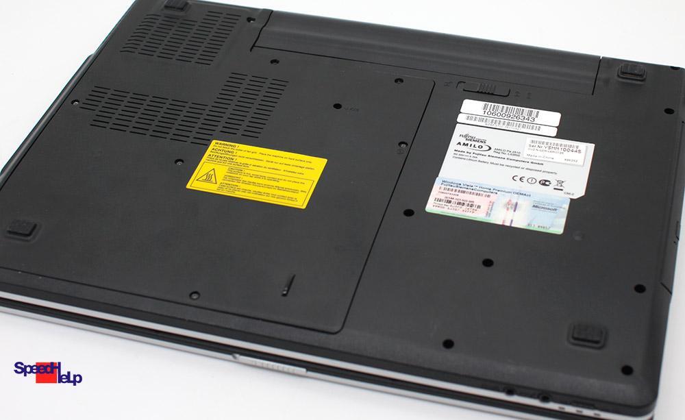 NOTEBOOK FUJITSU SIEMENS AMILO PA 2510 120GB HDD 3GB RAM DVDRW FOR WINDOWS XP