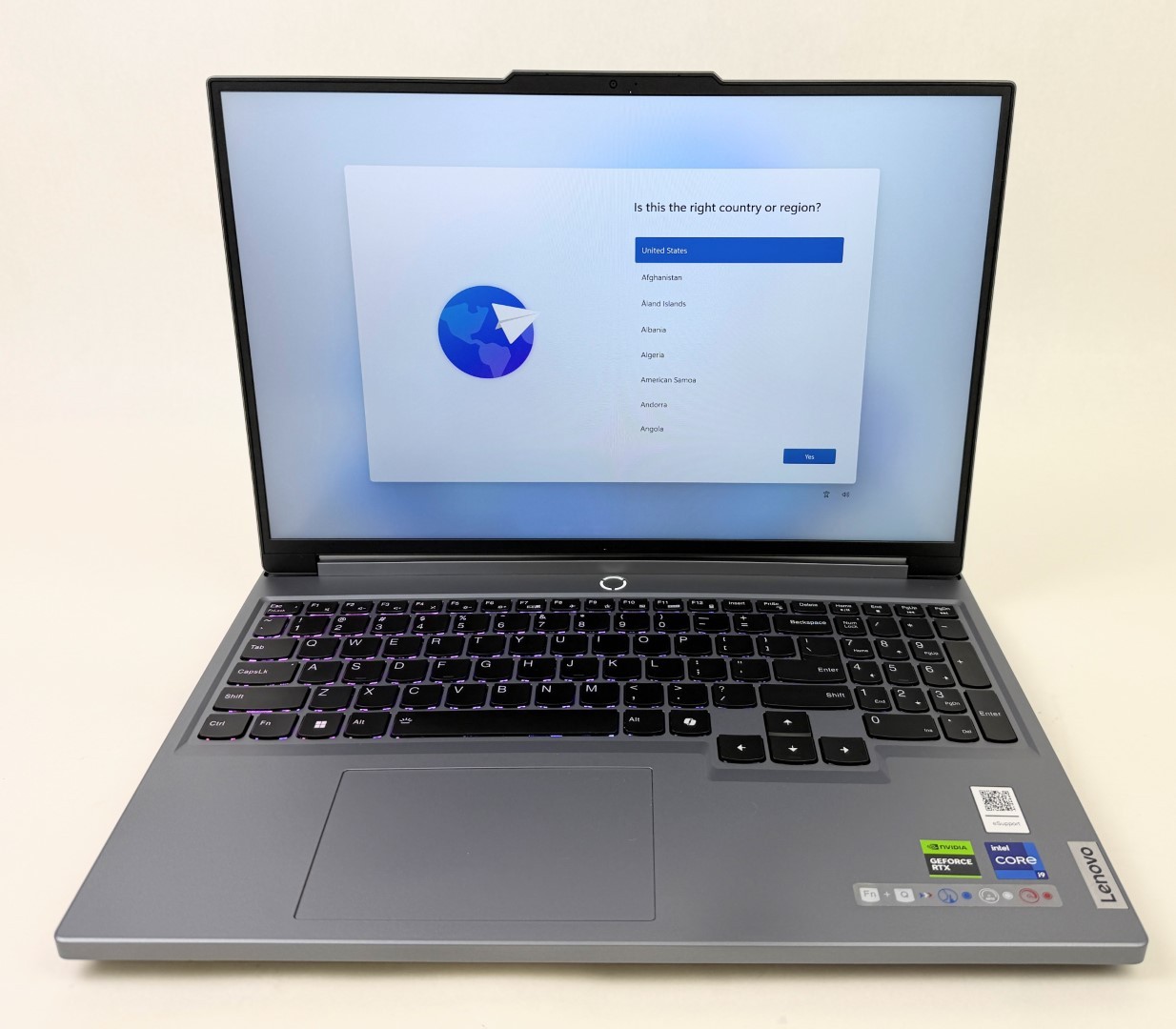 Lenovo Legion 5 16IRX9 16″ 2560×1600 i9-14900HX 32GB 1TB SSD RTX 4060 W11H -Dent