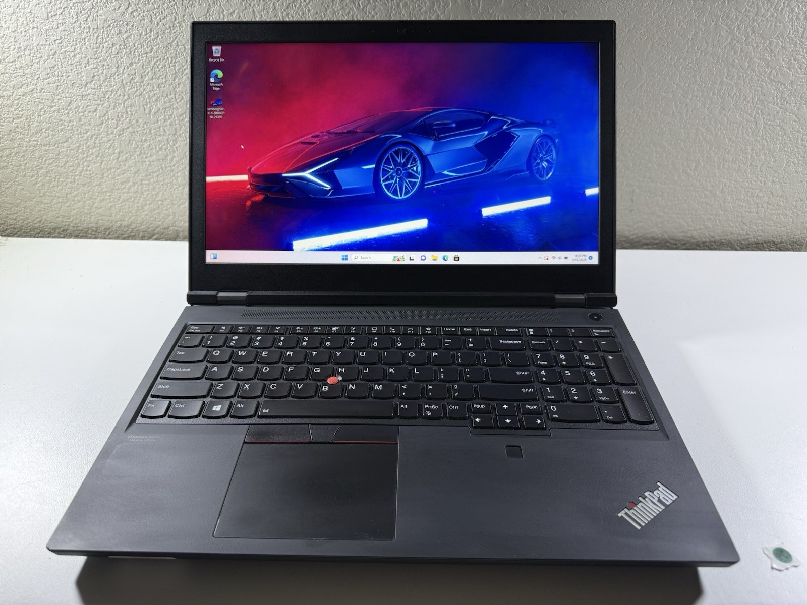 LENOVO THINKPAD P15 GEN 1 | CORE I7-10850H 512GB 16 GB RAM WIN 11 NVIDIA T1000