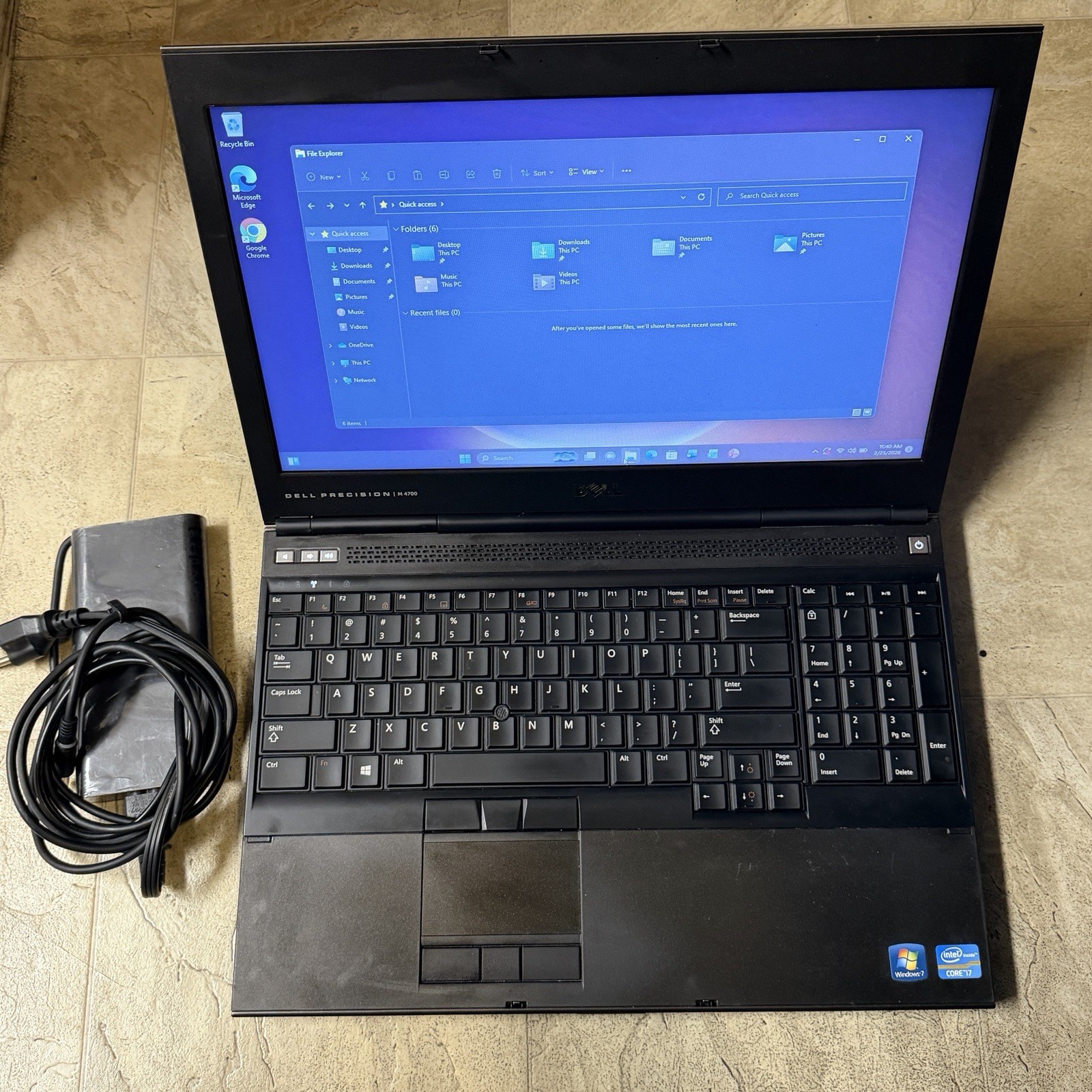 DELL PRECISION M4700 i7-3540M 32GB RAM 256GB SSD 1920×1080 Windows 11 Pro