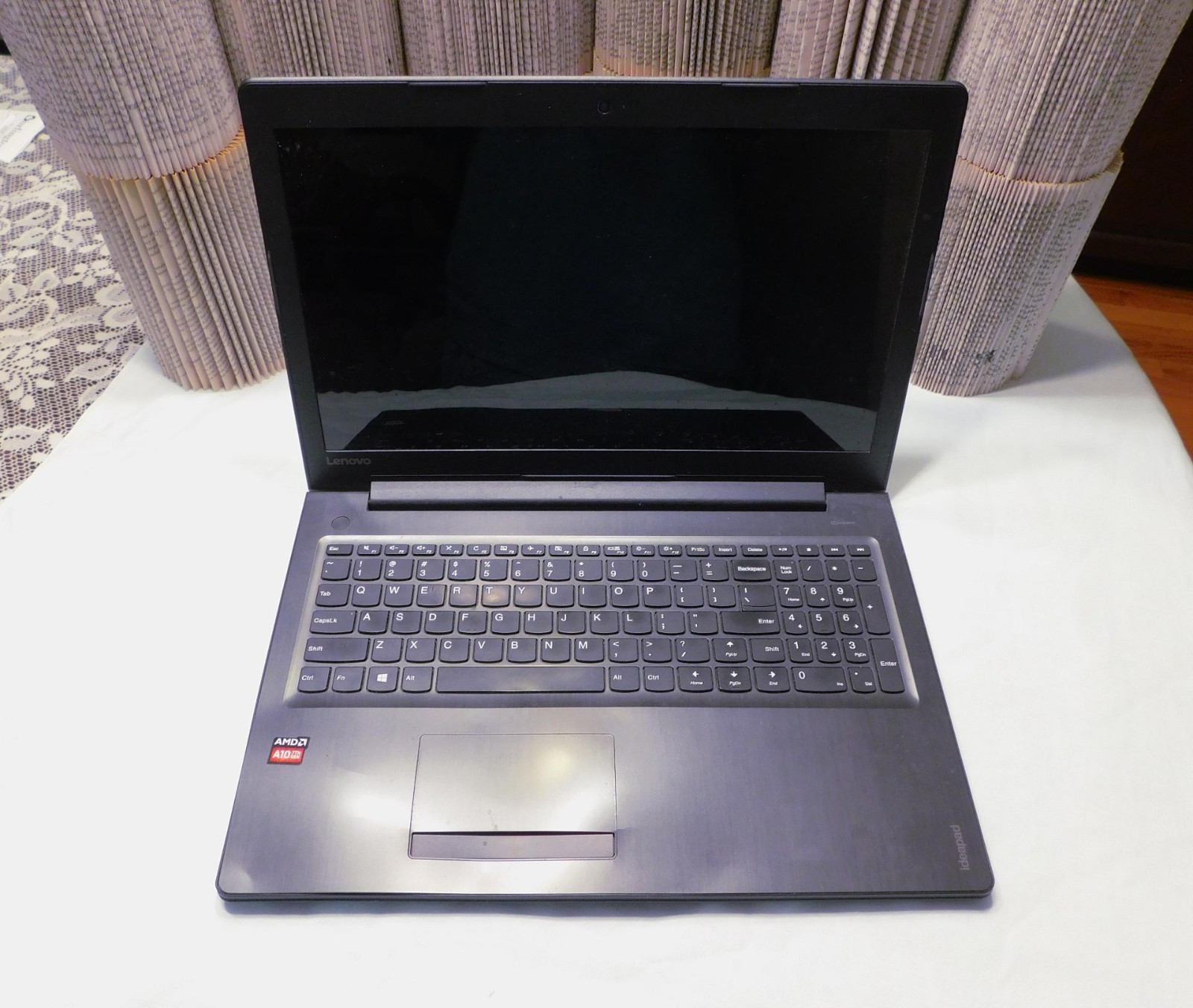 Lenovo ideapad 310-15ABR Laptop Model 80ST FOR PARTS OR REPAIR with AC Adaptor