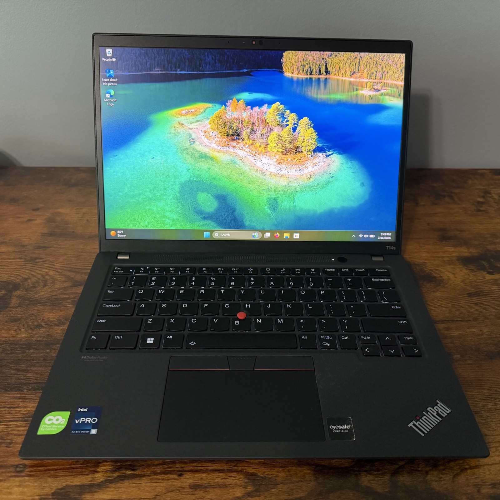 Lenovo Thinkpad T14s Gen 3 16GB DDR5 512GB NVMe i5-1245U 400nit 100% sRGB Win 11