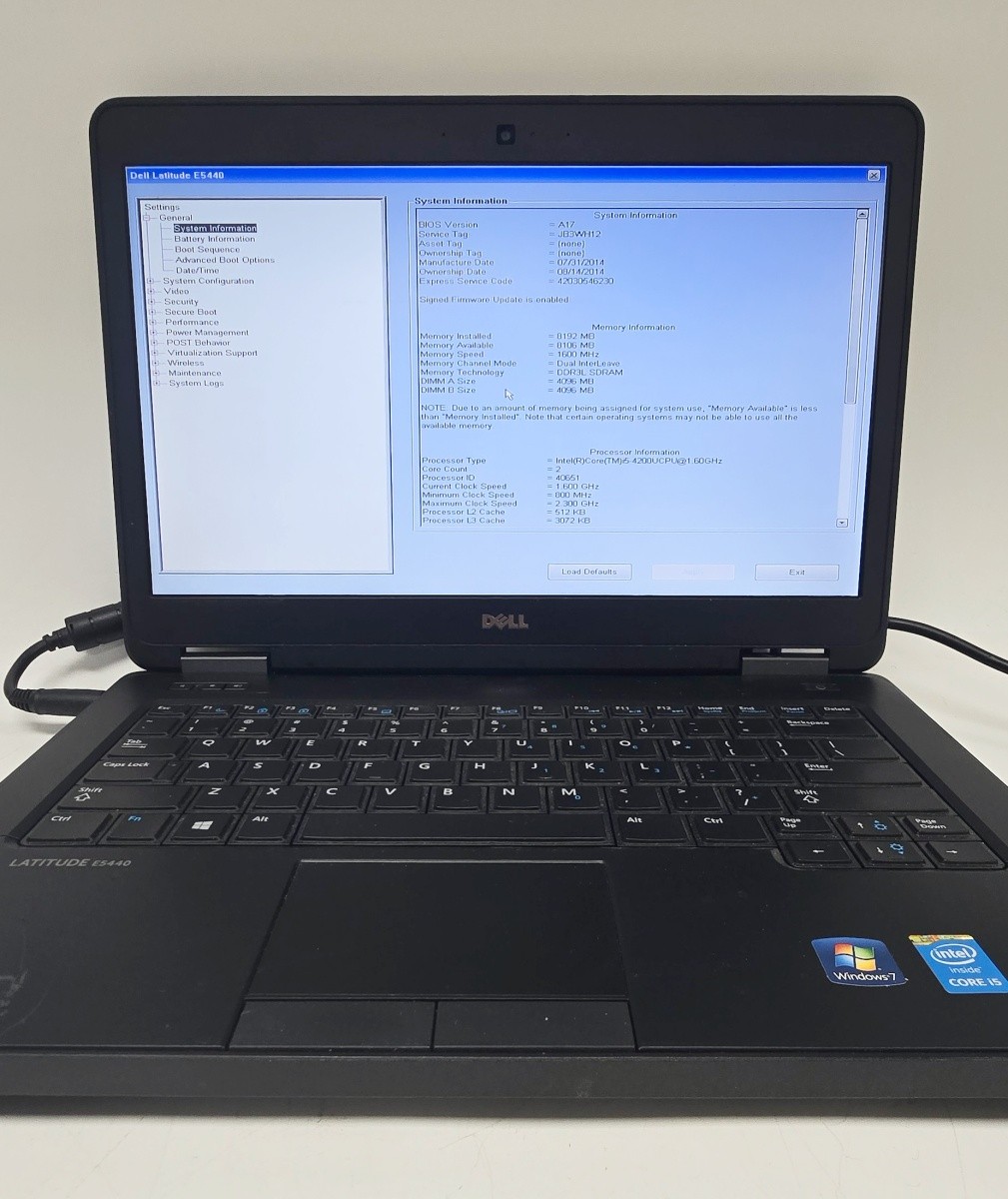 Dell Latitude E5440 14″ Laptop i5-4310U 2.0GHz 8GB RAM Grade C