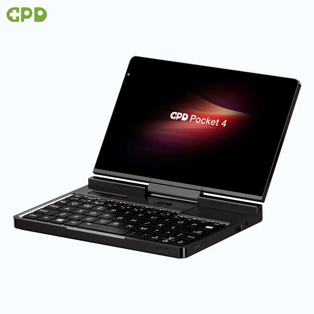 GPD Pocket 4 Mini PC Portable Compact PC AMD AI9 HX370 32GB RAM + 2TB SSD + Case
