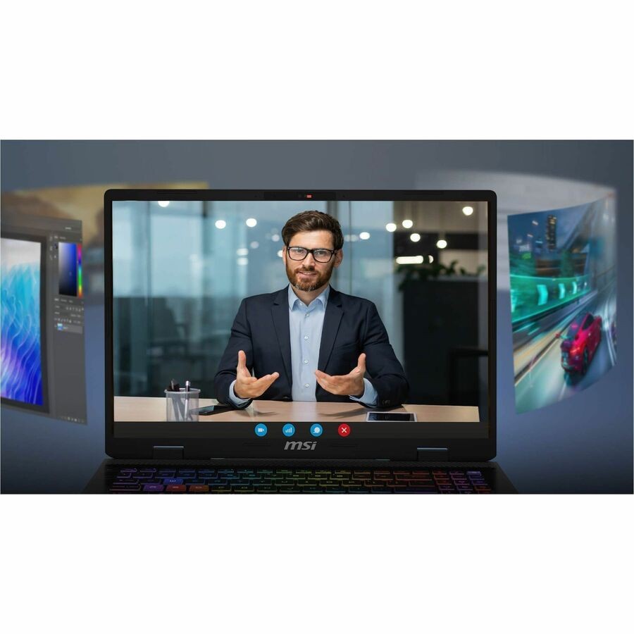 MSI Crosshair 16 HX AI D2XWGKG-211US 16 Gaming Notebook – QHD+ – 240 Hz – Intel