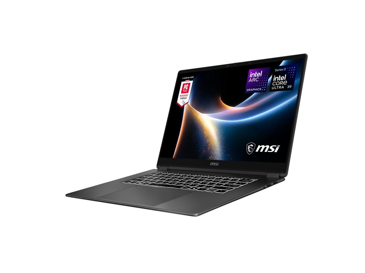MSI Prestige 16 Flip AI+ 16.0″ Touchscreen Laptop Intel Core Ultra X9 388H –