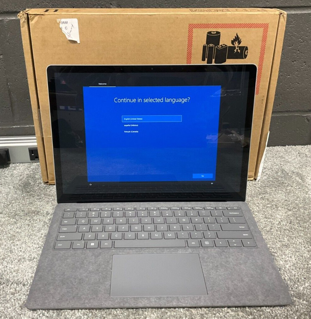 Microsoft Surface Laptop 3 i5-1035G7 8GB 128GB BT5 WiFi6 13.5T W10P PKS-00001