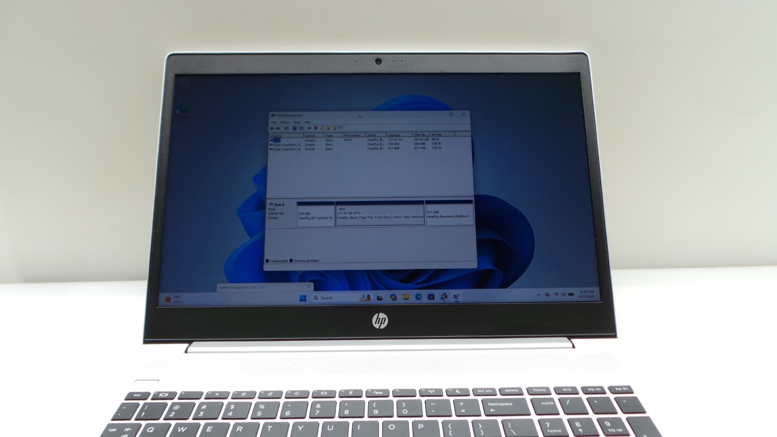 HP ProBook 455 G6 | 15.6″ | AMD Ryzen 5 2500U | 8GB RAM 256GB NVMe | WIN 11 PRO