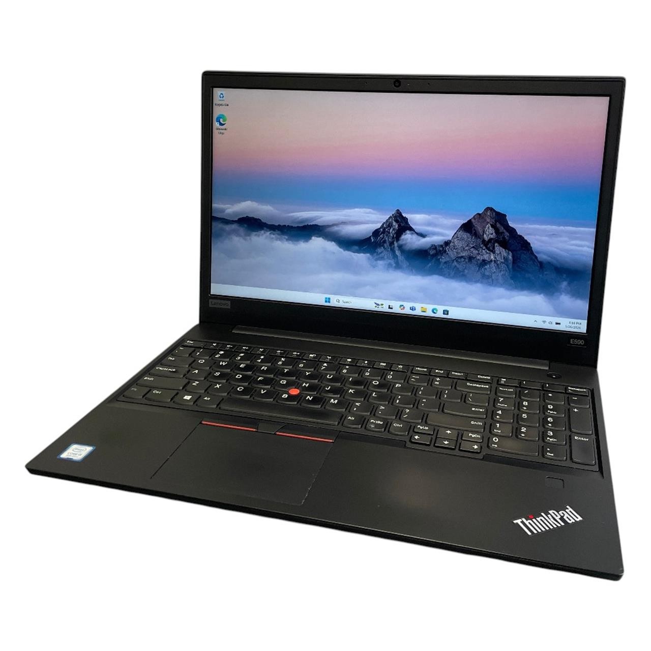 Lenovo ThinkPad E590 15.6 in FHD, Core i5-8265U 8GB 256GB NVMe Win 11 Pro | Good