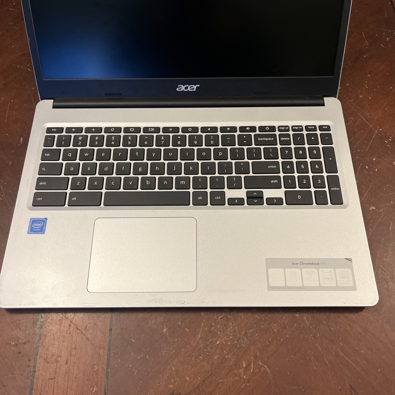 Acer Chromebook 315 15″ N19Q3 Laptop – 64GB eMMC/4GB RAM – Celeron N4020@1.1GHz