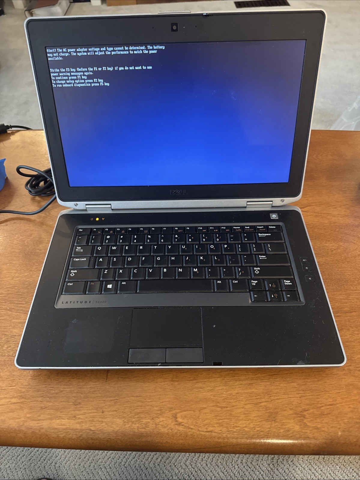 Dell Latitude E6430 Laptop No OS No power supply As Is