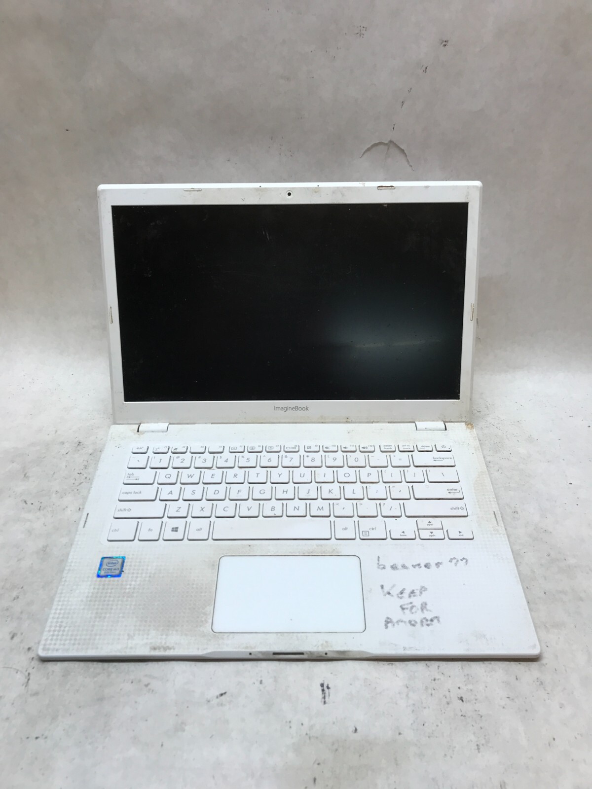 Asus ImagineBook 14” MJ401TA-BM3N5 Chassis+Display NO MOTHERBOARD For Parts – DW