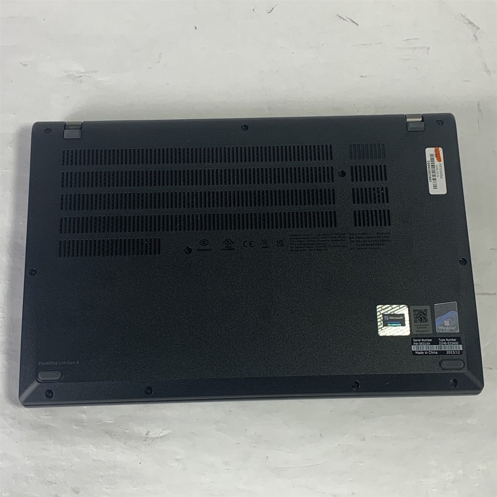 Lenovo ThinkPad L14 Gen 4 14″ Ryzen 5 Pro 7530U 2.0GHz 16GB 256GB NVMe SSD-Win11