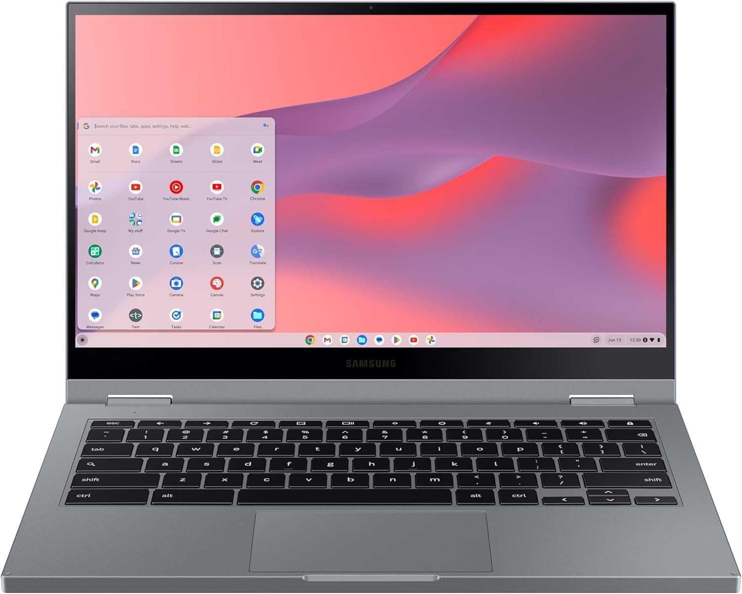 Samsung Galaxy Chromebook 2 13.3” TOUCH i3- 10110U 128GB 8GB RAM 530QDA-KB1 Gray