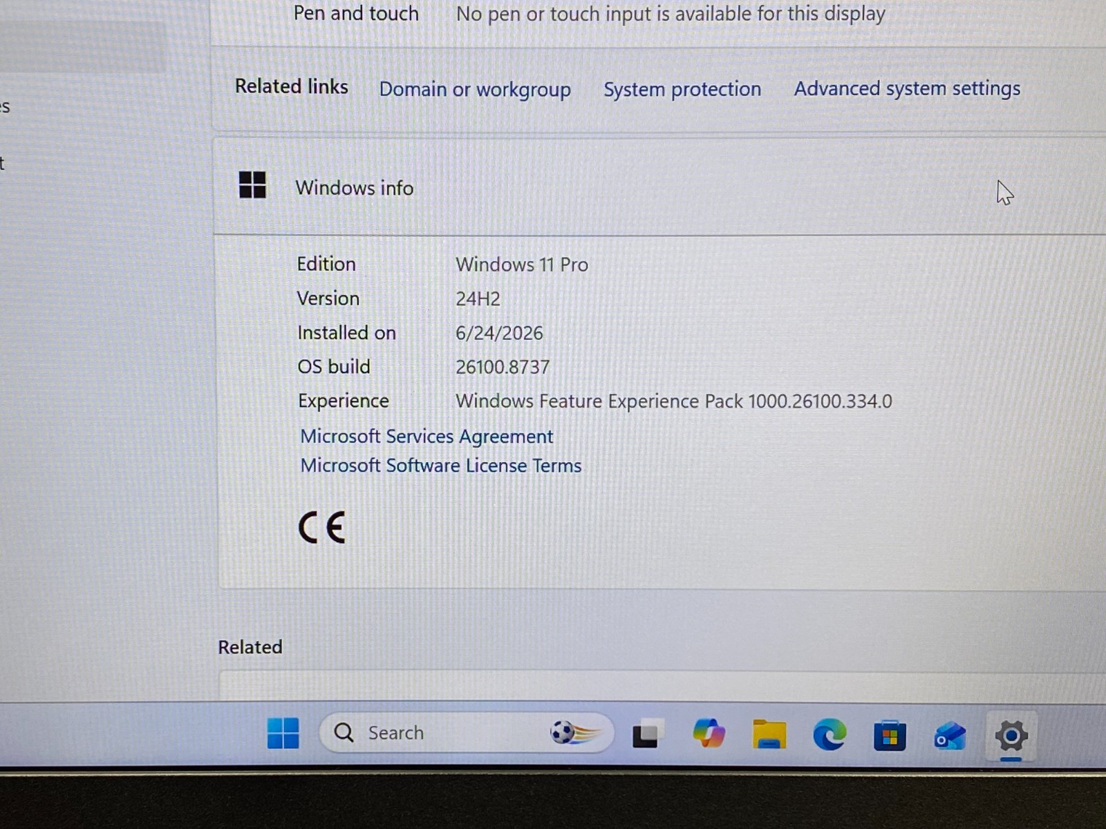 LENOVO THINKPAD E14 14″ FHD i5-10210U 8GB RAM 256GB SSD WINDOWS 11 BATTERY 84%