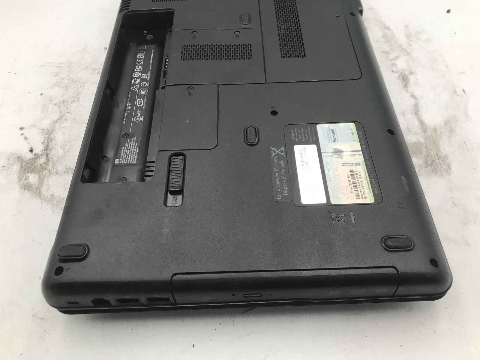 HP G60 125NR – BOOTS TO BIOS – AMD TURION DUAL CORE – 3GB RAM – READ -BB