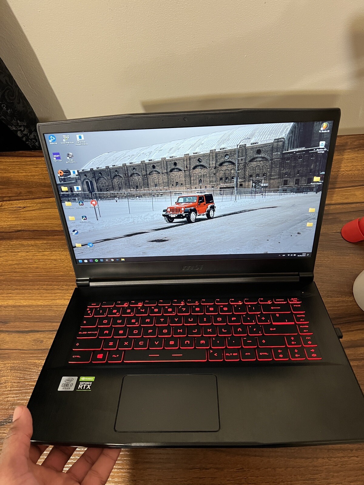 MSI gf65 This 15.6” FHD 120 Hz Gaming