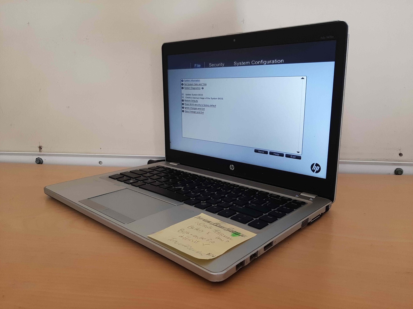 HP ELITEBOOK FOLIO 9470m i5-3437U 1.9GHz 8GB RAM ULTRABOOK unit 2 OF 4