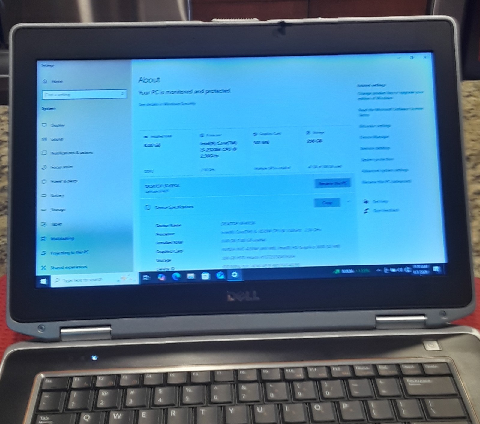 CLEAN Dell Latitude E6420 i5-2520M@2.50GHz 8GB 320GB HDD Windows 10 Pro