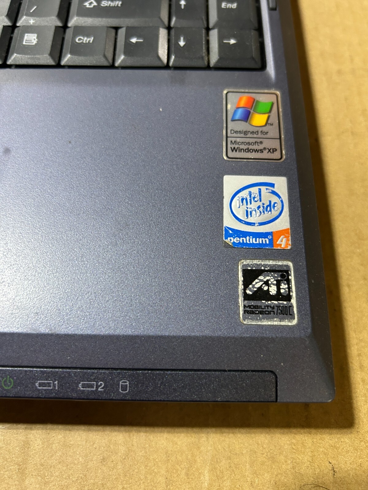 Used – Parts – Sony Vaio PCG-8L2L Laptop – Intel Pentium 4 – 1GB RAM – No HDD