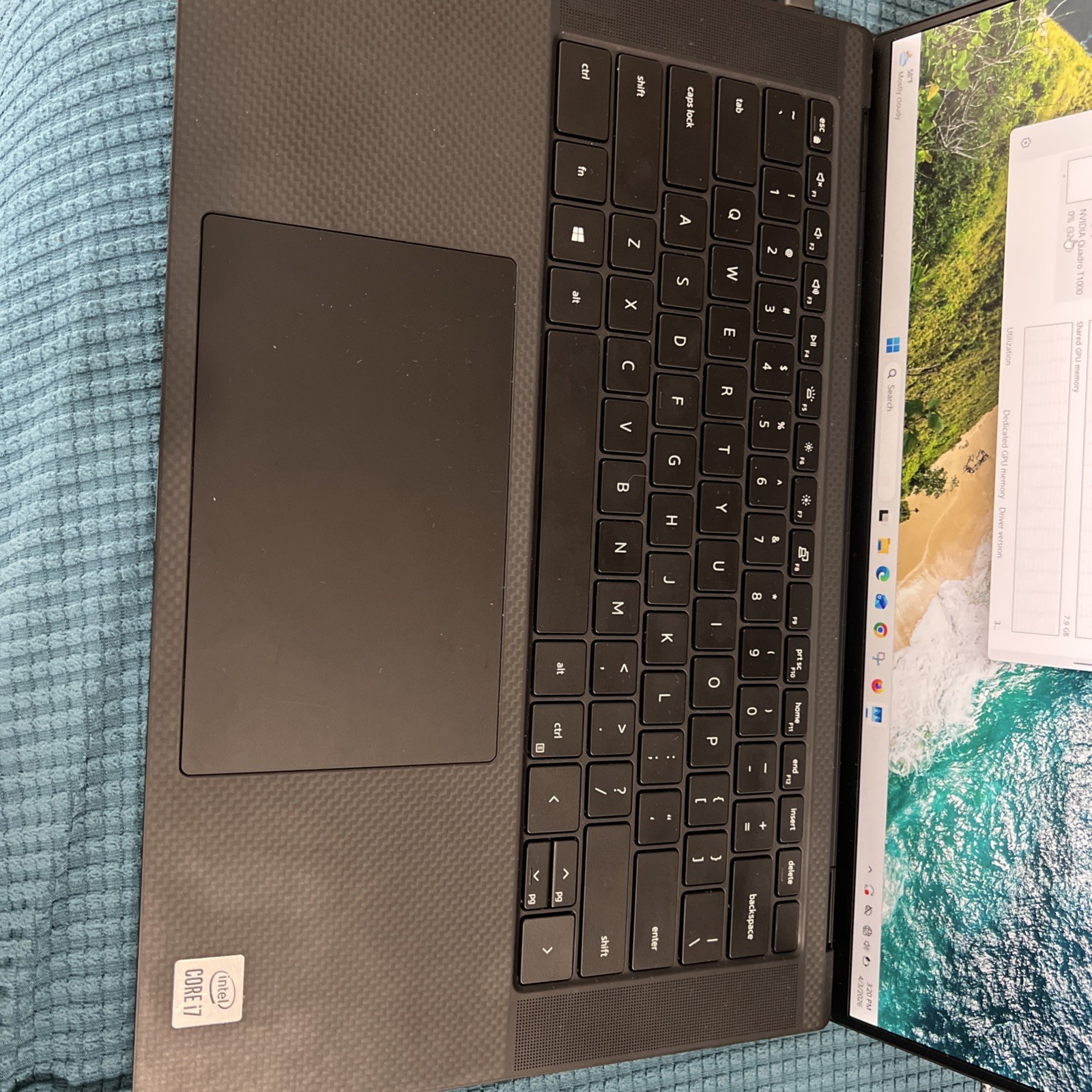 Dell Precision 5550 I7-10750H @ 2.60GHZ 512GB SSD 16GB Ram Windows 11 Pro