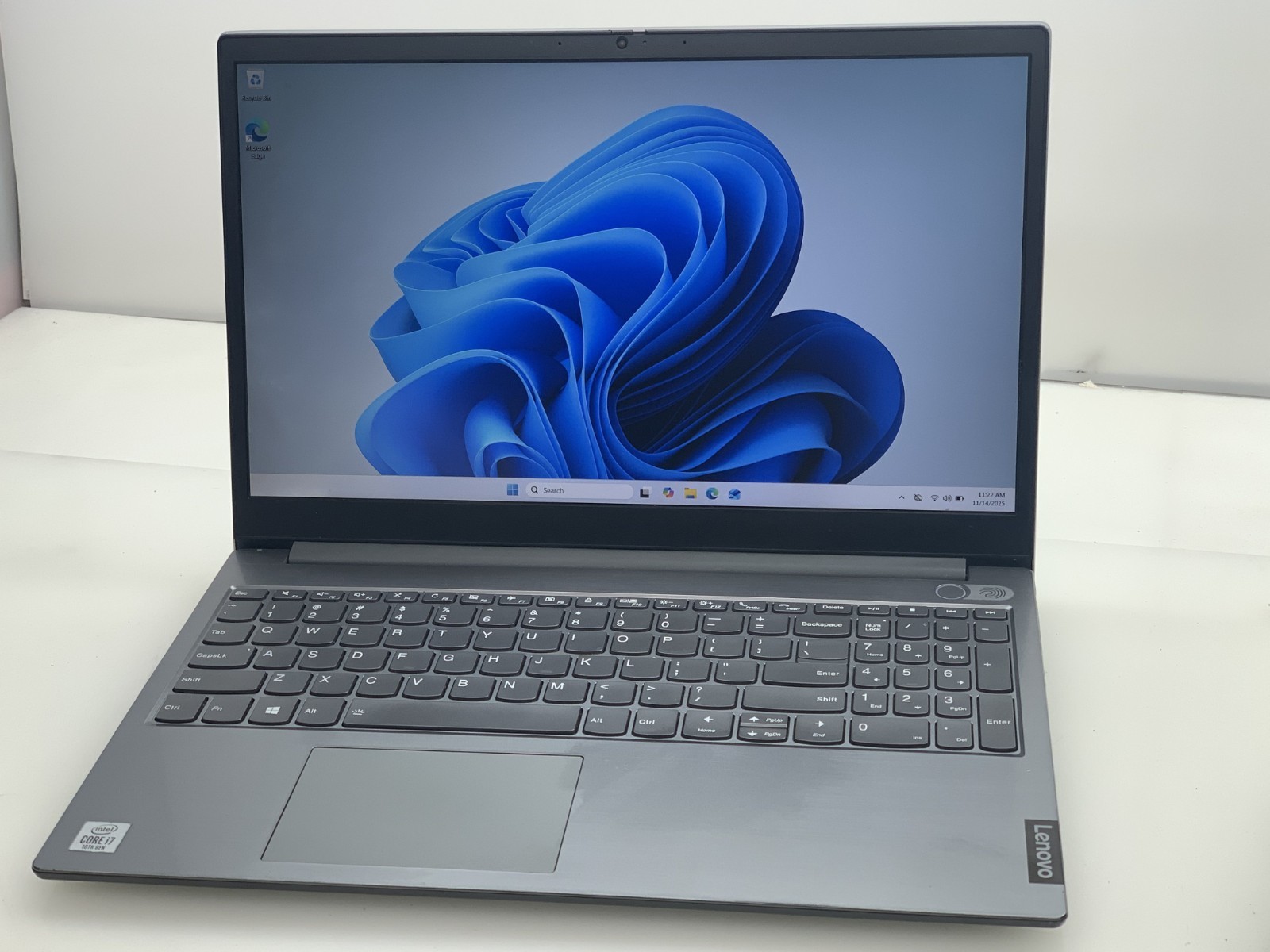 LENOVO THINKBOOK 15-IIL i7-1065G7@ 1.30GHz 8GB RAM 256GB NVMe W11P W/AC *READ