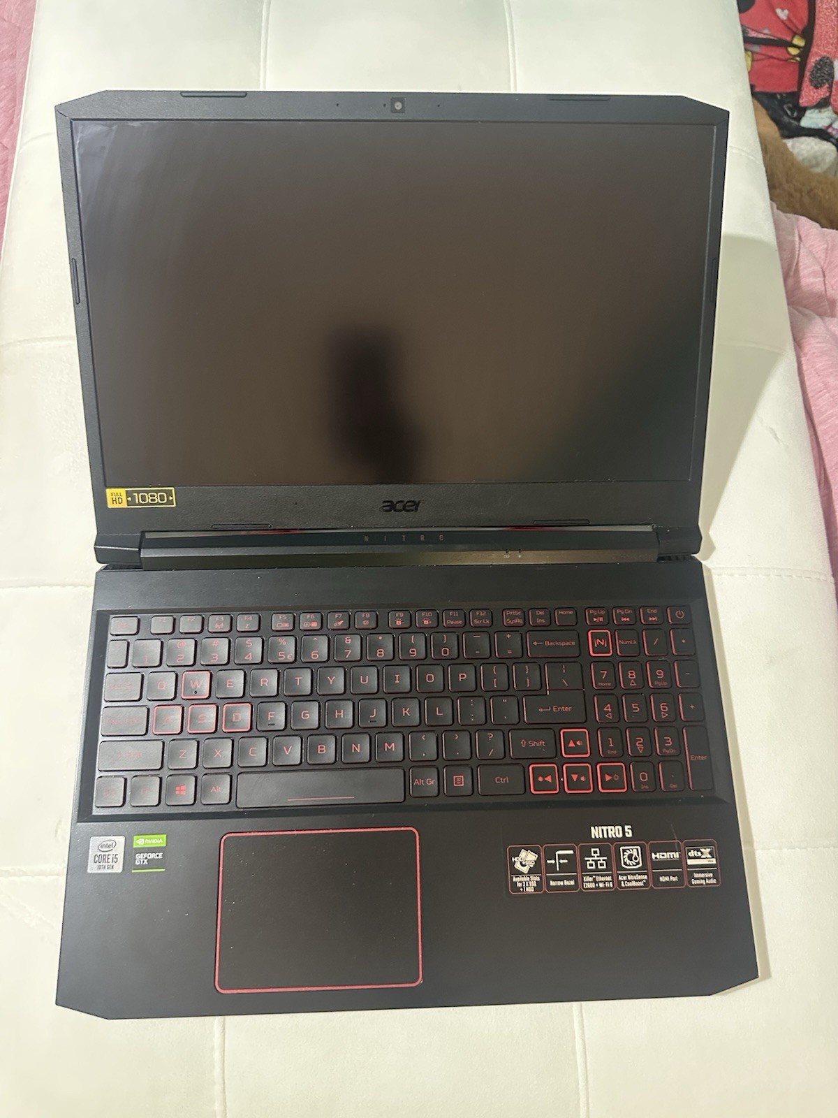 Acer Nitro 5 15.6 Black FHD i5-9300H 2.40GHz 8GB 512GB SSD GTX 1650