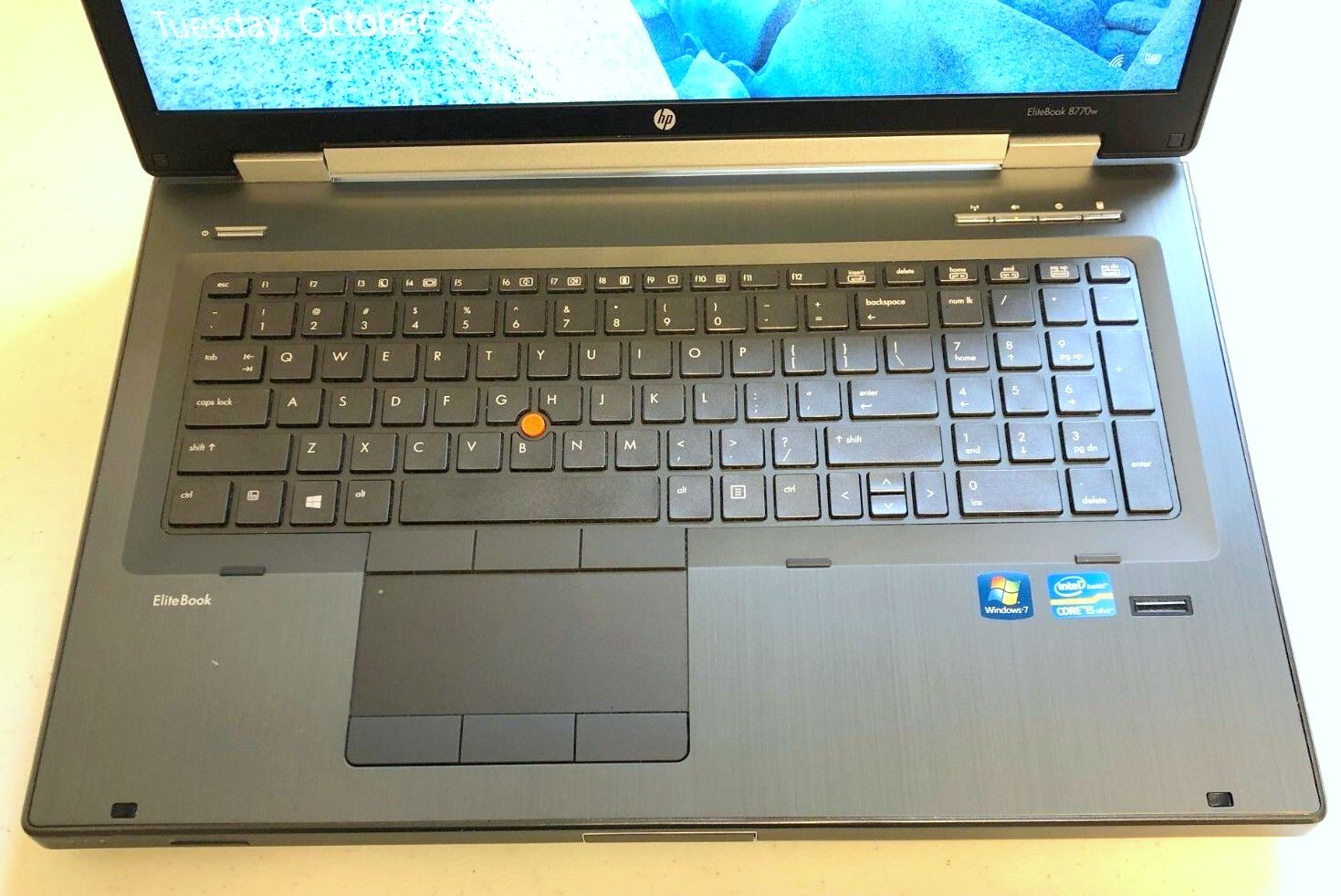 Workstation HP 8770w 17.3 i7-Quad FAST (2TB + 2TB) SSD 32GB Quadro K3100M 4GB