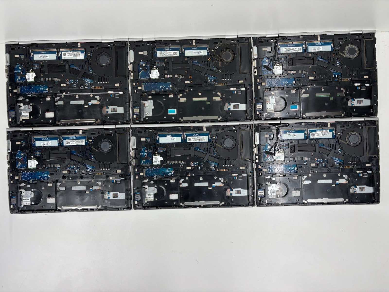 Lot (5) HP ProBook 640 G5 14″ Core i5 8th Gen No HDD No RAM No BATTERY for PARTS