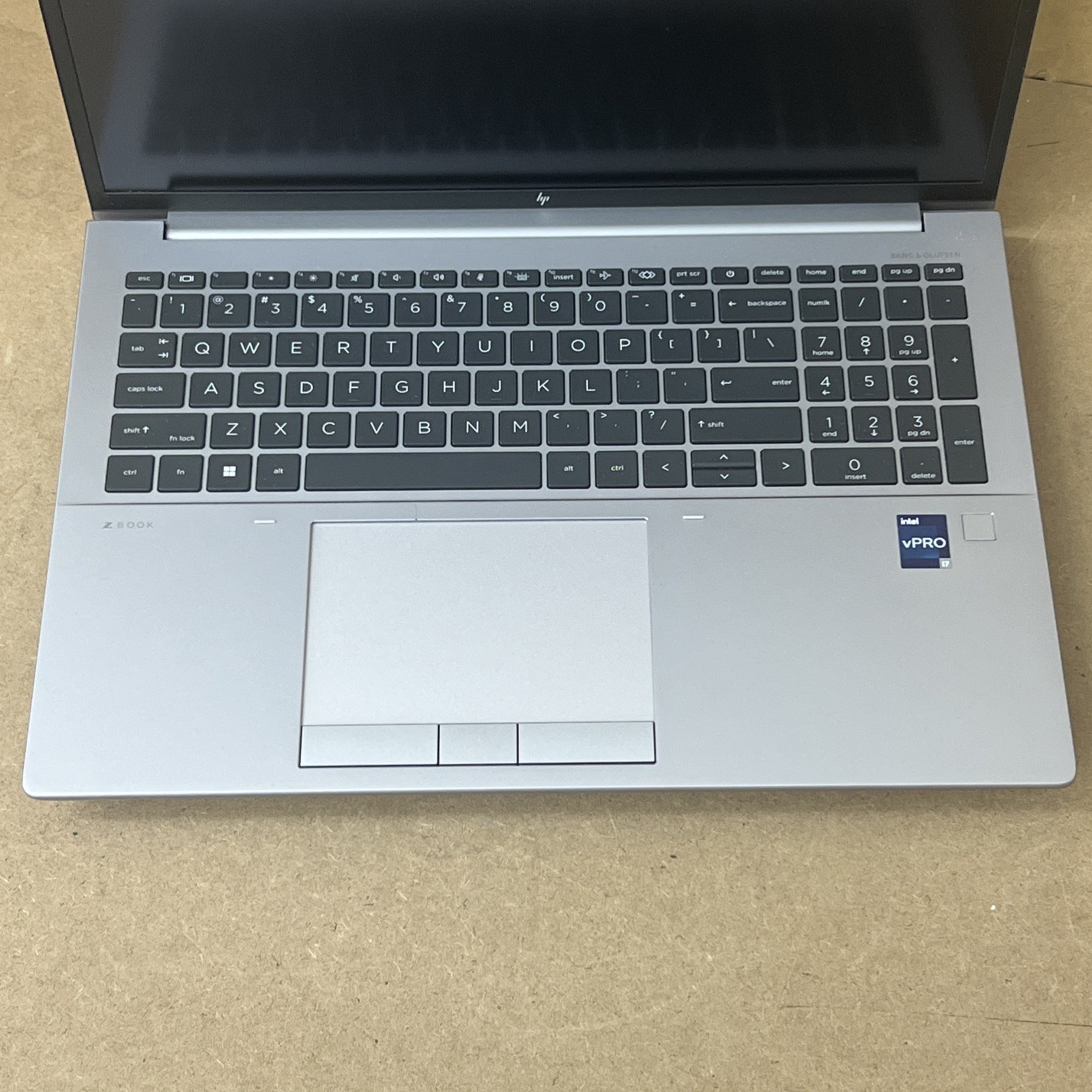 HP ZBook Fury G9 i7-12850HX 4k 1TB SSD RTX A1000 – Fair *BIOS LOCK, No Ram*