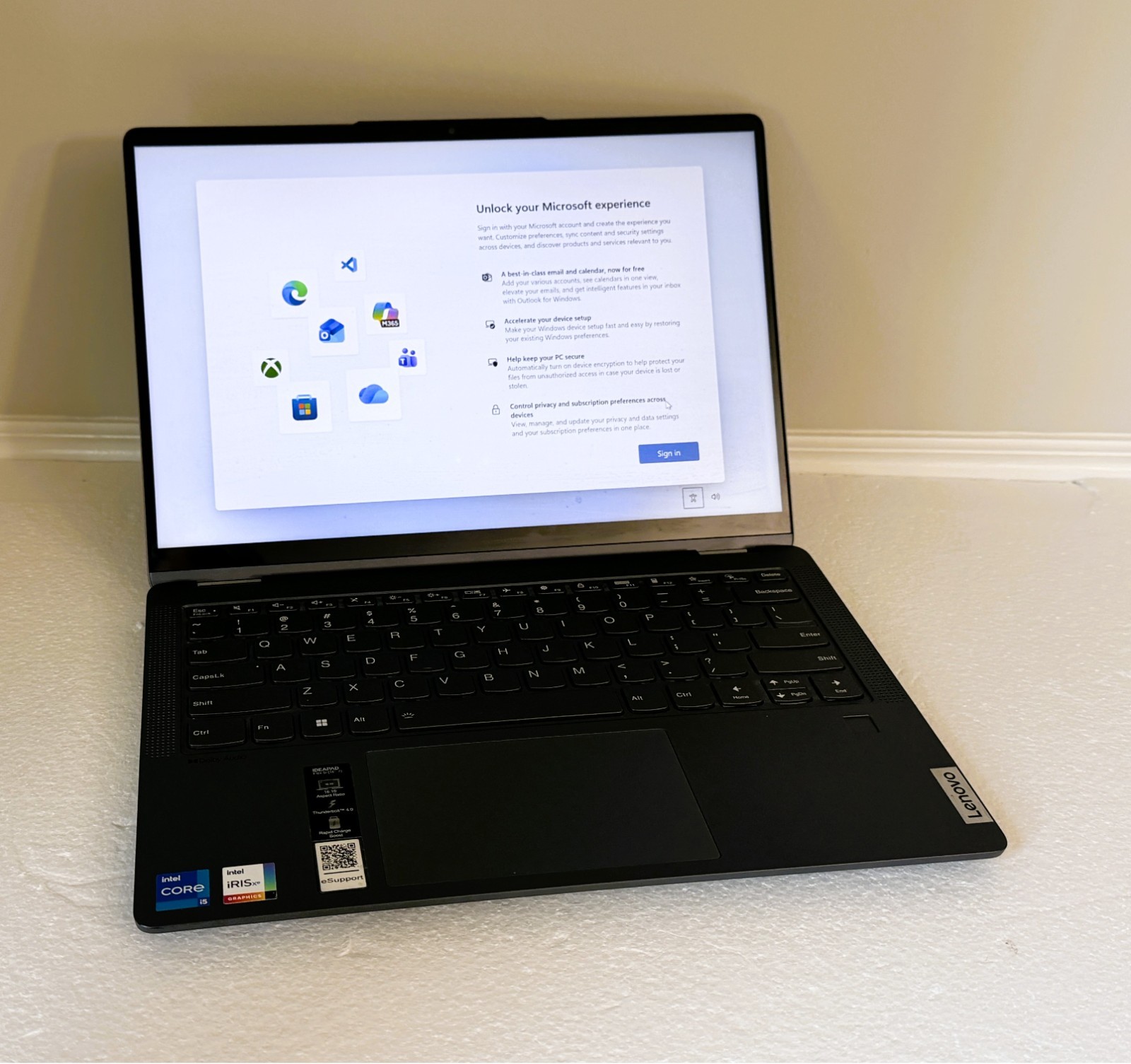Lenovo Ideapad Flex 5 14Iau7 14″ i5-1235U 8GB 512GB SSD Win11 Home