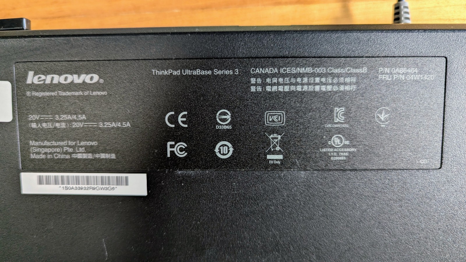 Lenovo ThinkPad X220 IPS Laptop i5 8GB RAM 128GB SSD UltraBase Dock 2 Chargers