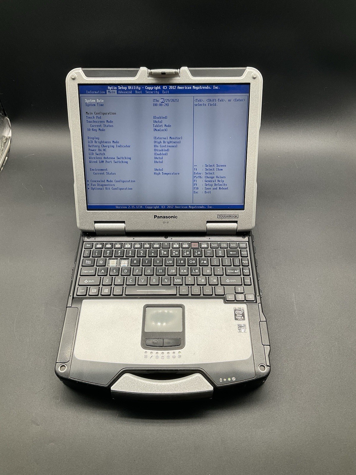 Panasonic CF-31 Core i5-5300U 2.30GHz 4GB MK5 13.1″ CF-3114631CM *NO HDD*