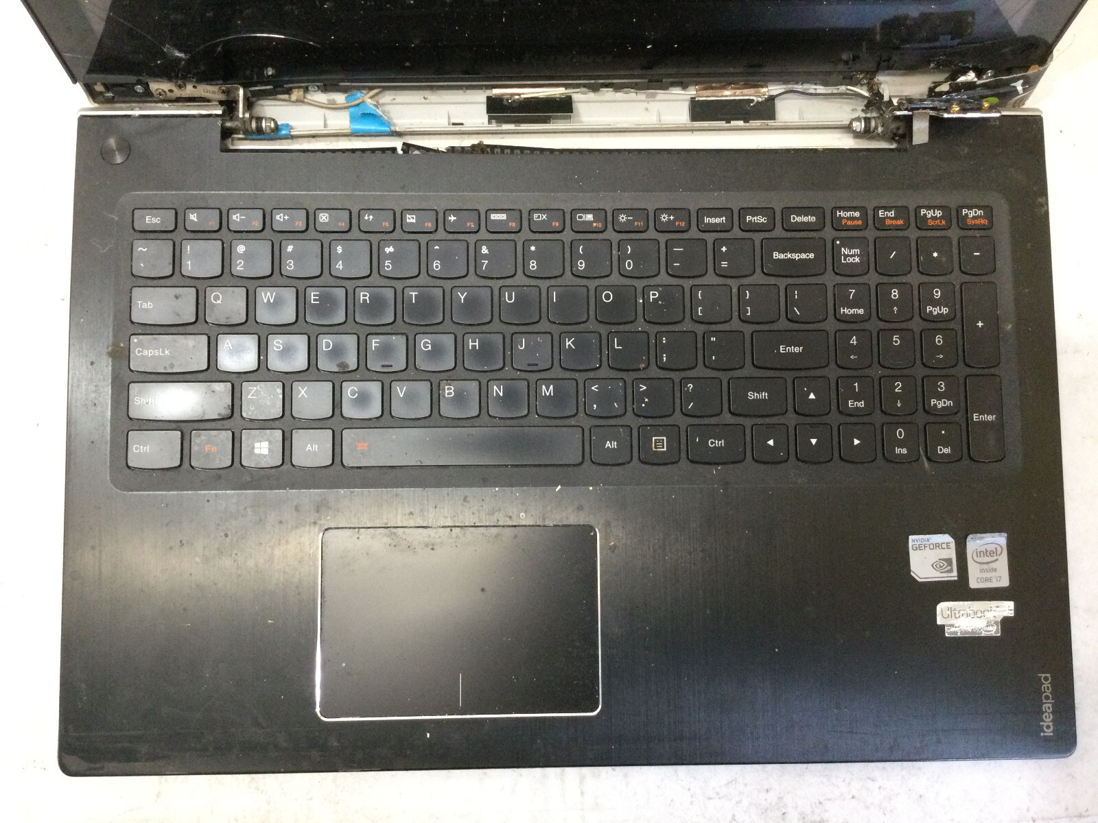 LENOVO IDEAPAD U530 TOUCH – FOR PARTS – BROKEN HINGES – INTEL I7 – READ DESC -BB