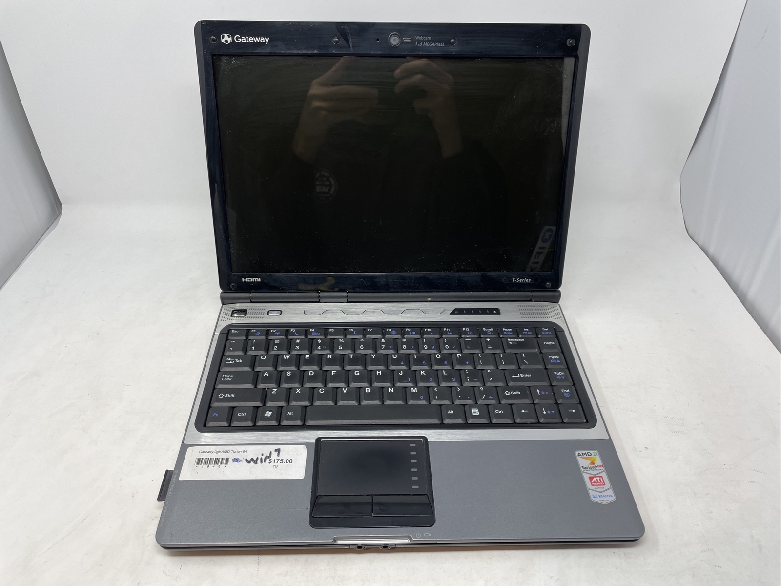 Gateway T-Series W350A 14″ Inch Laptop Computer – As Is!!