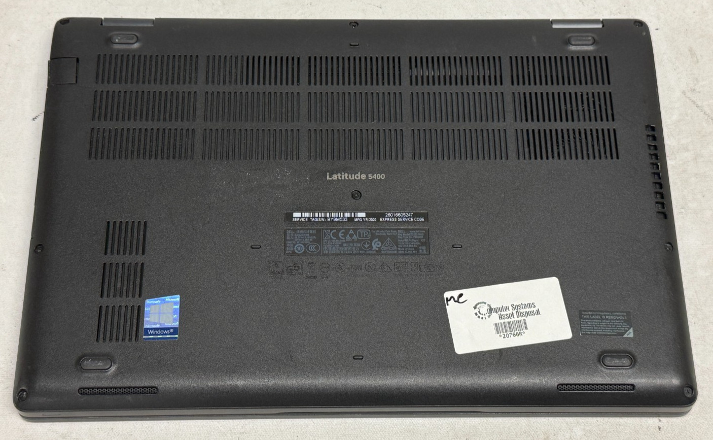 Dell Latitude 5400 14″ (i5-8265u 1.60GHz – 16GB RAM – 256GB SSD – Win11Home)