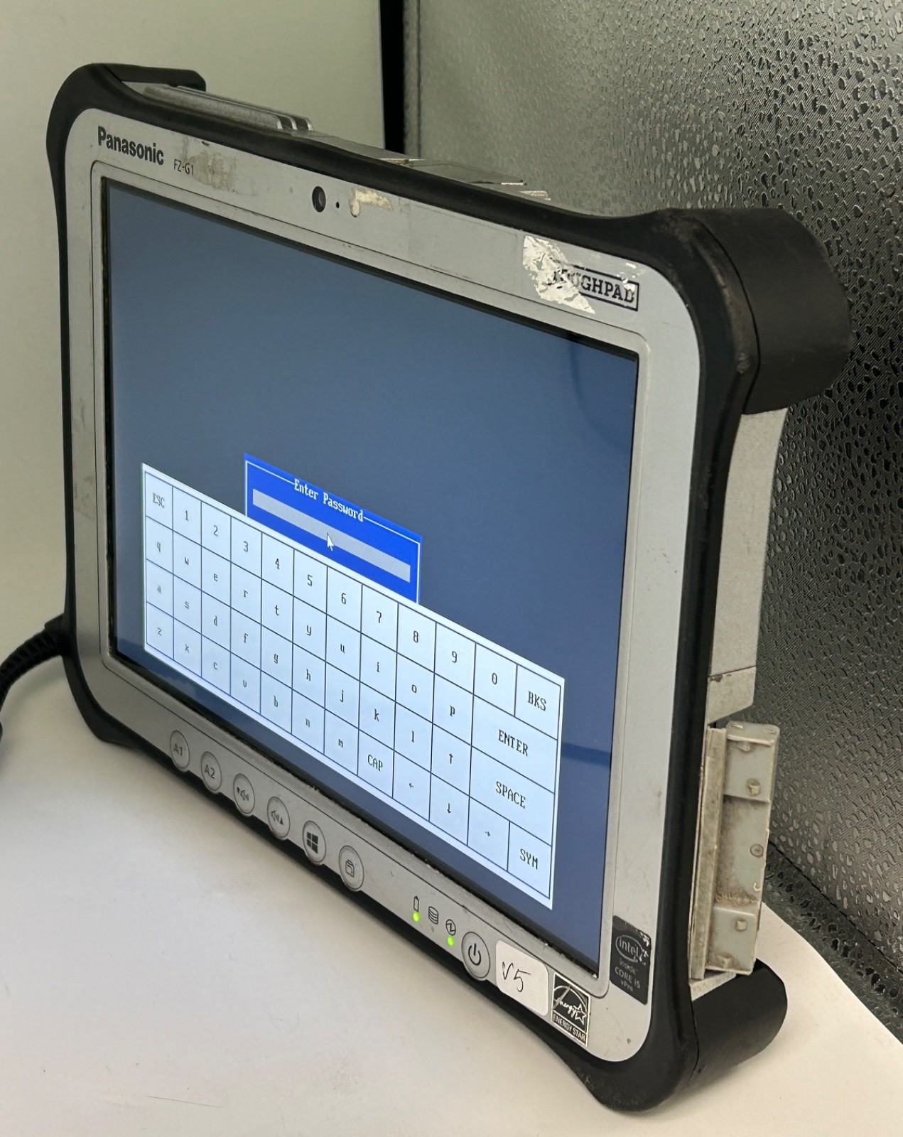 Panasonic ToughPad FZ-G1 Intel Core i5-5300U 2.30GHz 8 GB RAM No DRIVE BIOS Lock