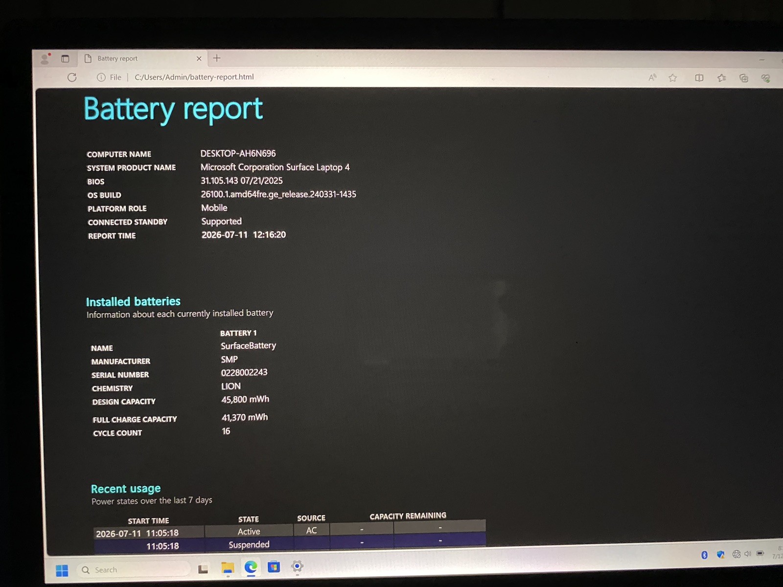 Microsoft Surface Laptop 4 13.5″ (512GB SSD Intel Core i7-1185G7 3.00GHz 16GB