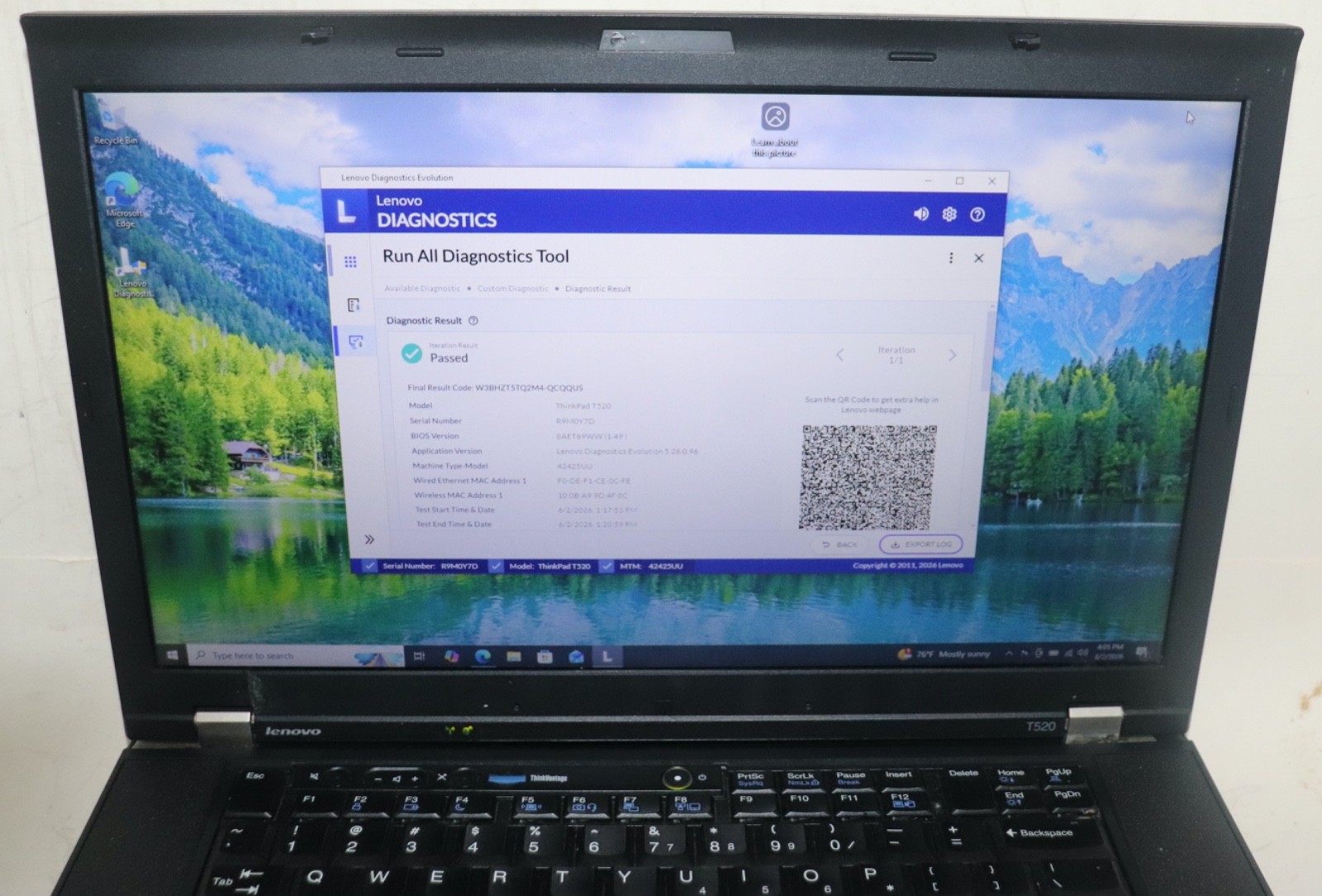 Lenovo ThinkPad T520|Core i7@2.80 GHz|8GB RAM|256GB SSD|WIN 10. PROF|Nvidia