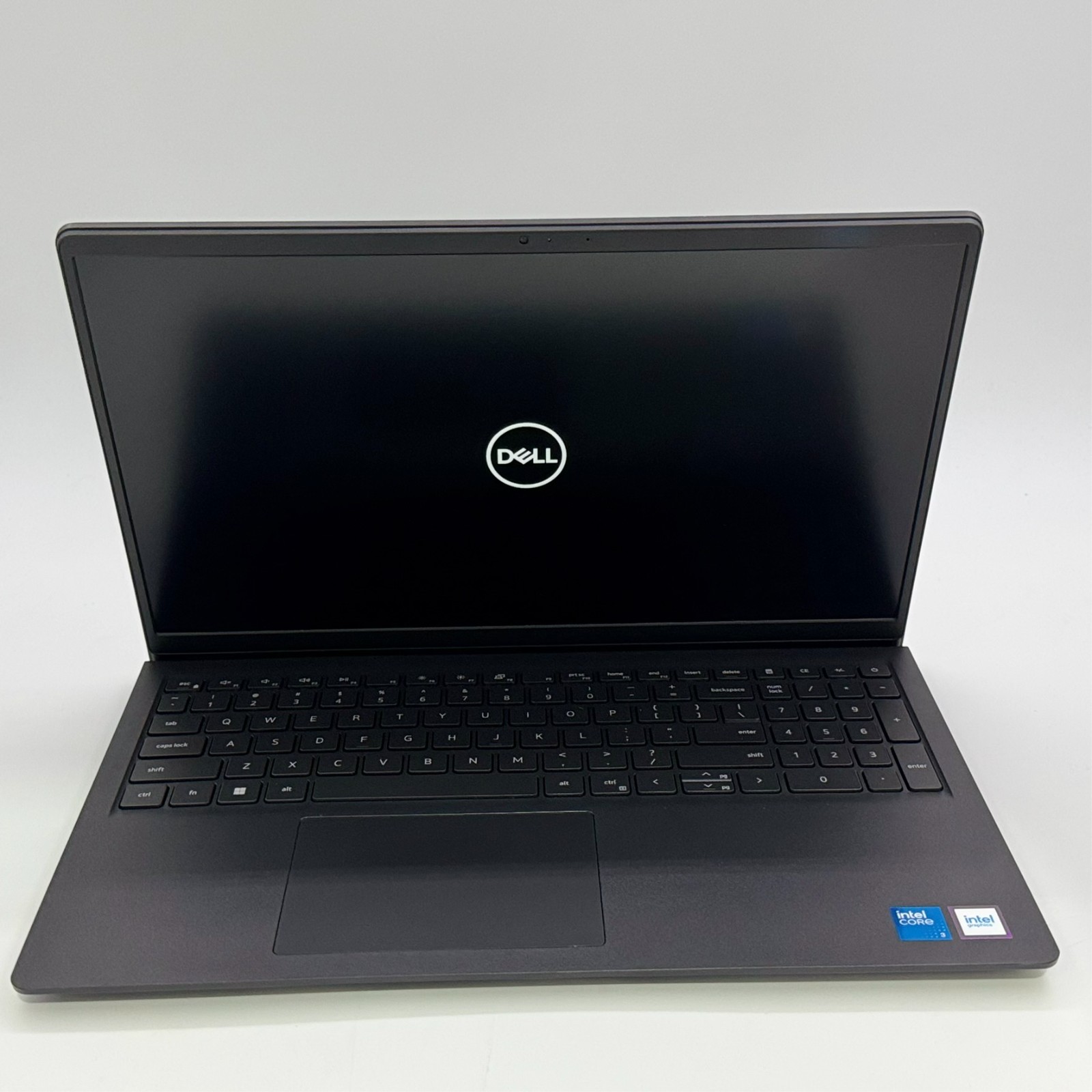 Dell 15 Laptop Intel Core 3 100U 512GB SSD 8GB RAM FHD 120Hz Carbon Black *READ*