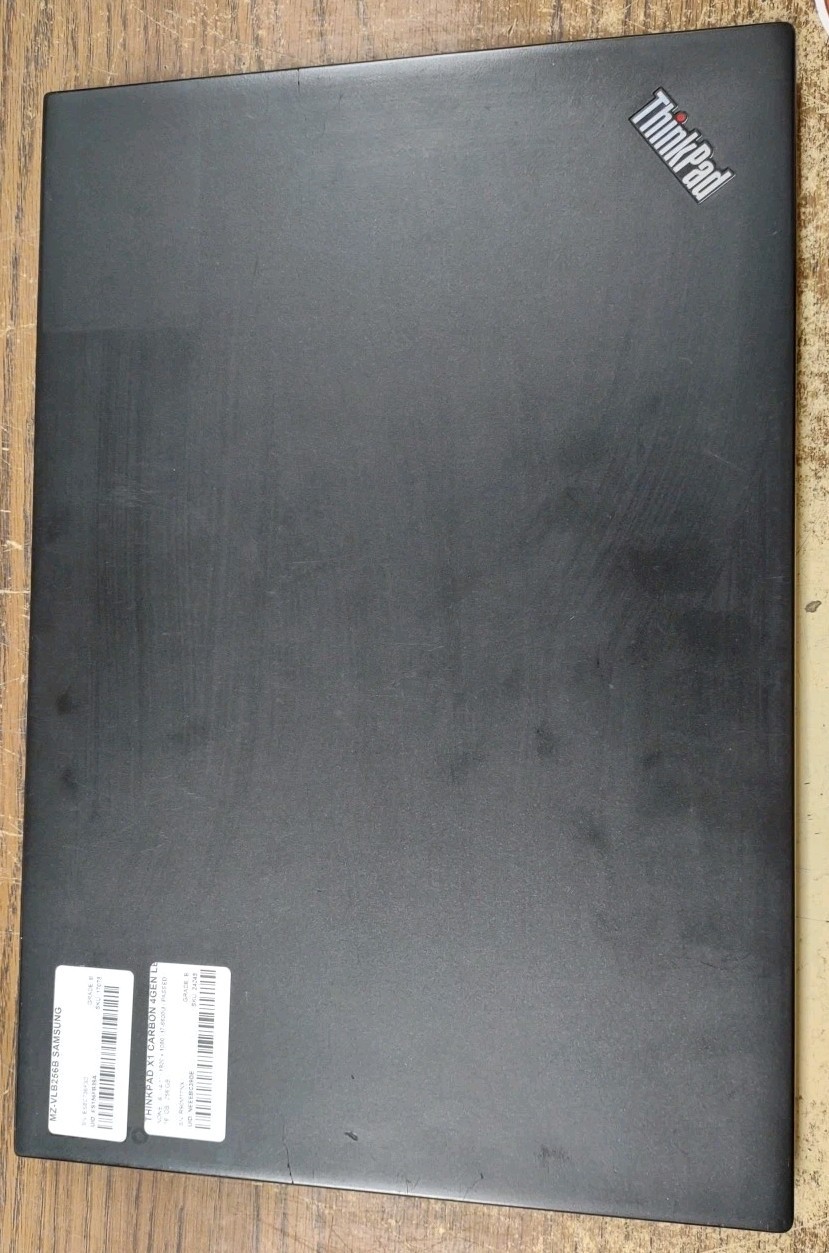 Lenovo ThinkPad X1 Carbon 4th Gen 14″ i7-6600U, 16GB Ram, 256GB SSD.