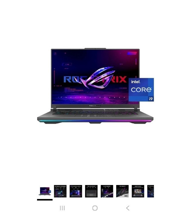 ASUS ROG Strix Gaming Laptop i9-14900HX RTX 5060 16GB 1TB SSD Win 11 Pro
